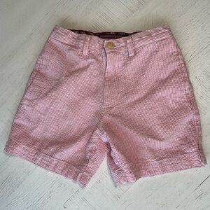 Vineyard Vines Seersucker Striped Boys Shorts